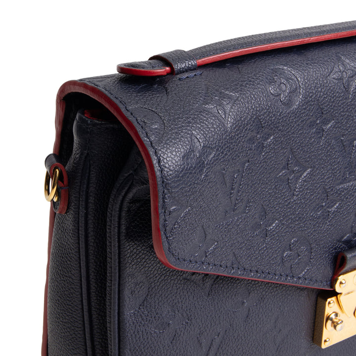 LOUIS VUITTON Empriente Monogram Pochette Metis - Navy OUTLET FINAL SALE