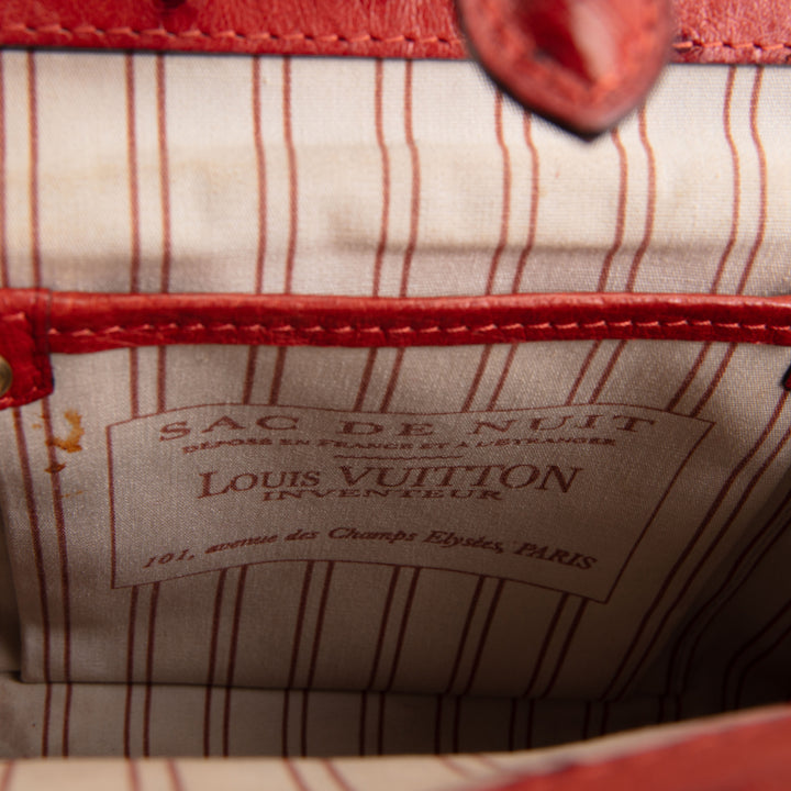 LOUIS VUITTON Ostrich Sac de Nuit Trianon