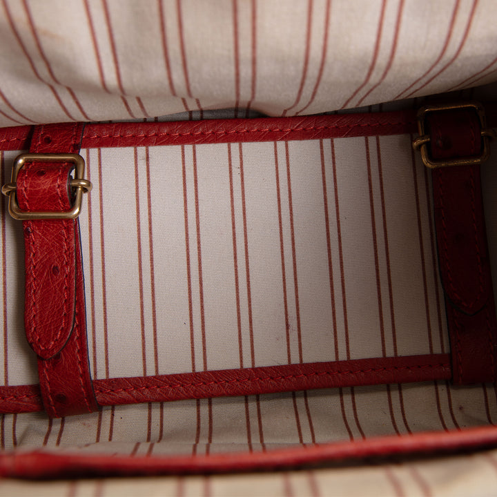 LOUIS VUITTON Ostrich Sac de Nuit Trianon