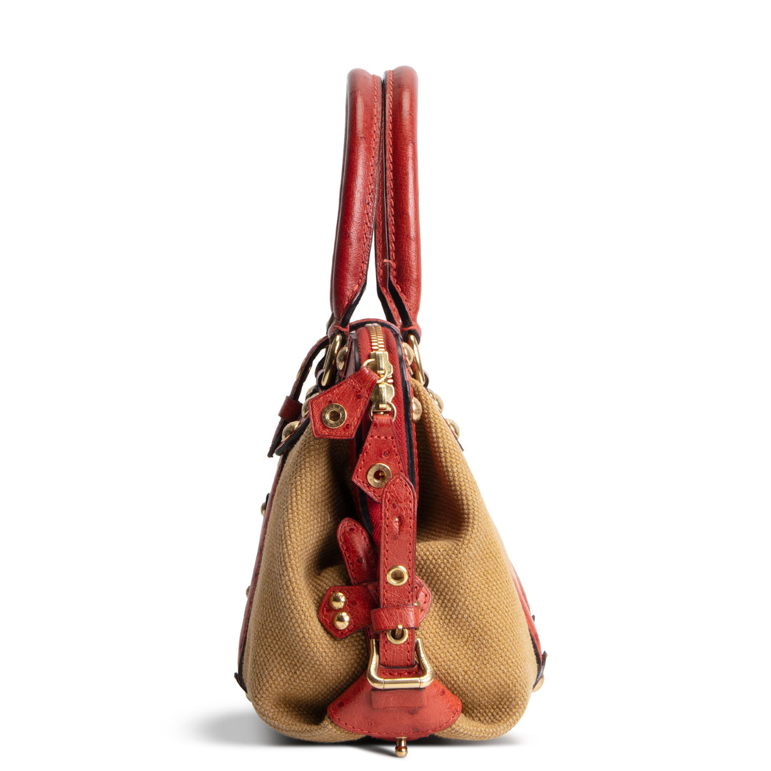 LOUIS VUITTON Ostrich Sac de Nuit Trianon