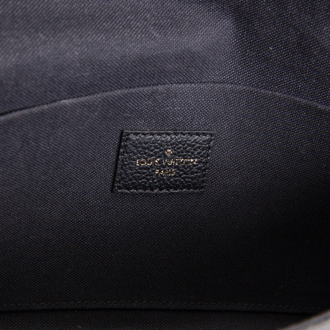 LOUIS VUITTON Felicie Pochette Empreinte - Black OUTLET FINAL SALE