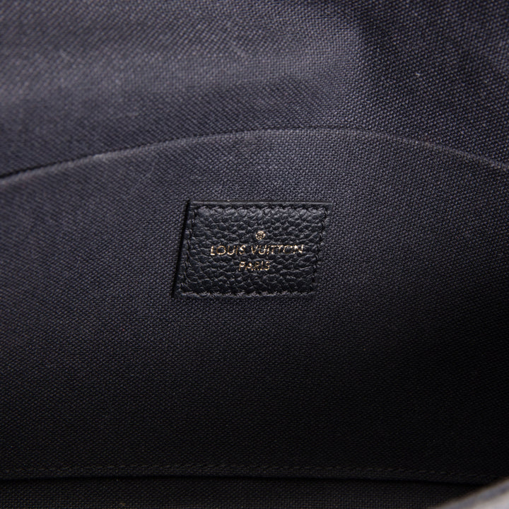 LOUIS VUITTON Felicie Pochette Empreinte - Black OUTLET FINAL SALE