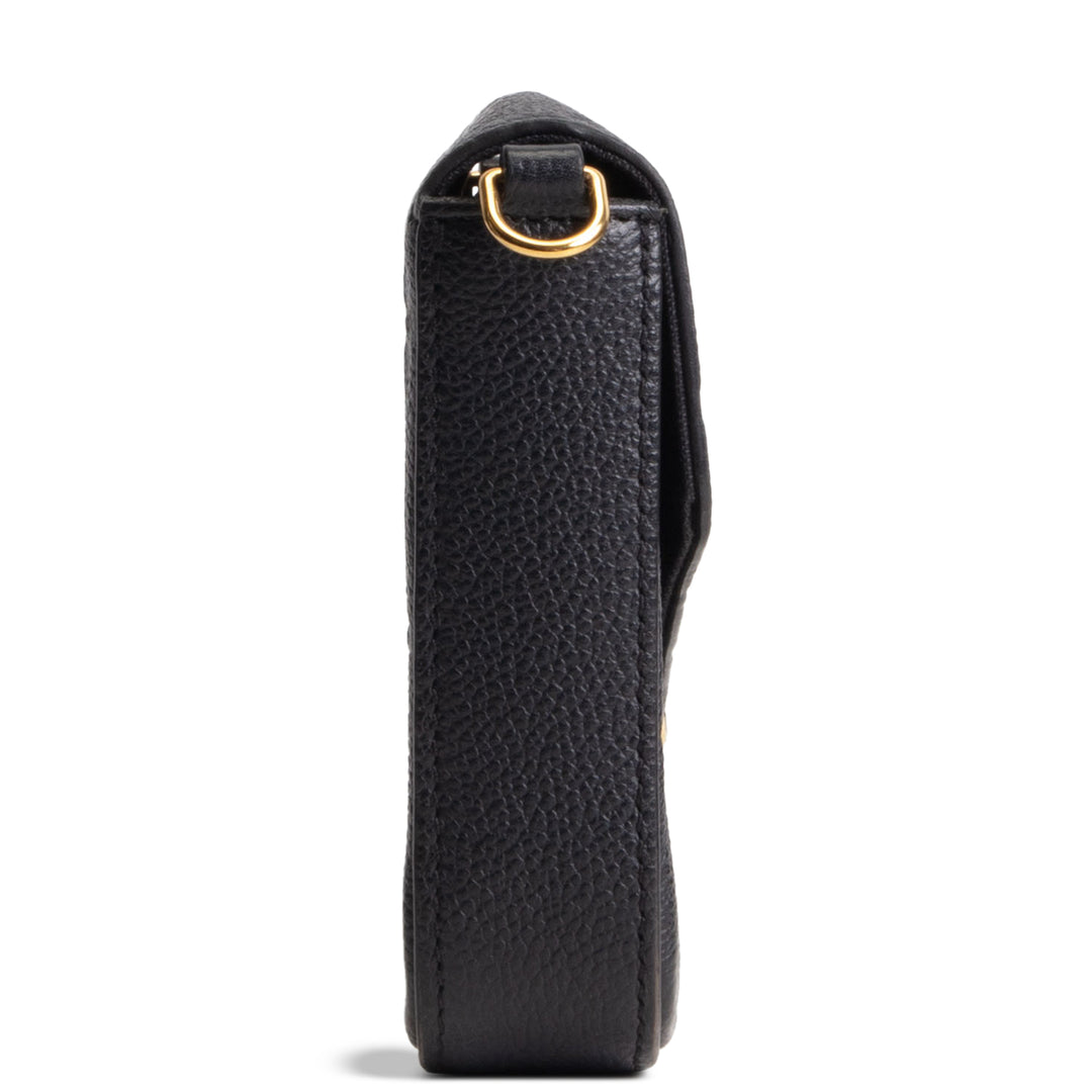 LOUIS VUITTON Felicie Pochette Empreinte - Black OUTLET FINAL SALE