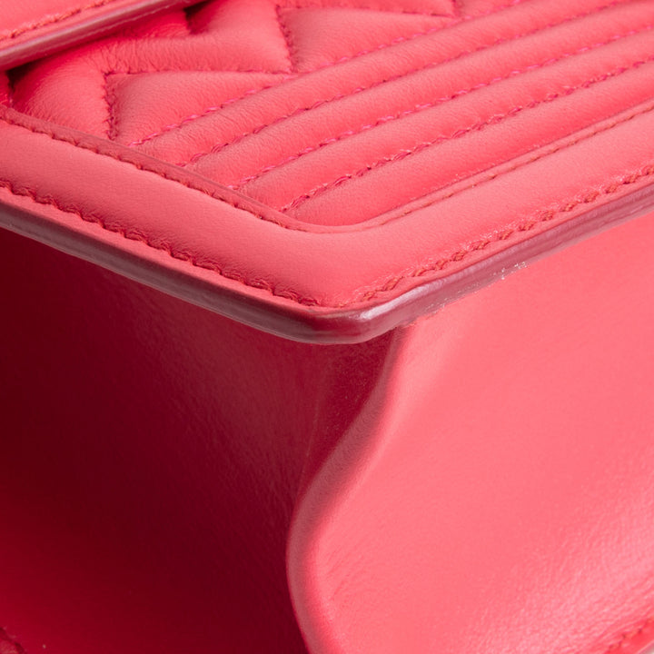 FERRAGAMO Quilted Leather Bag - Red
