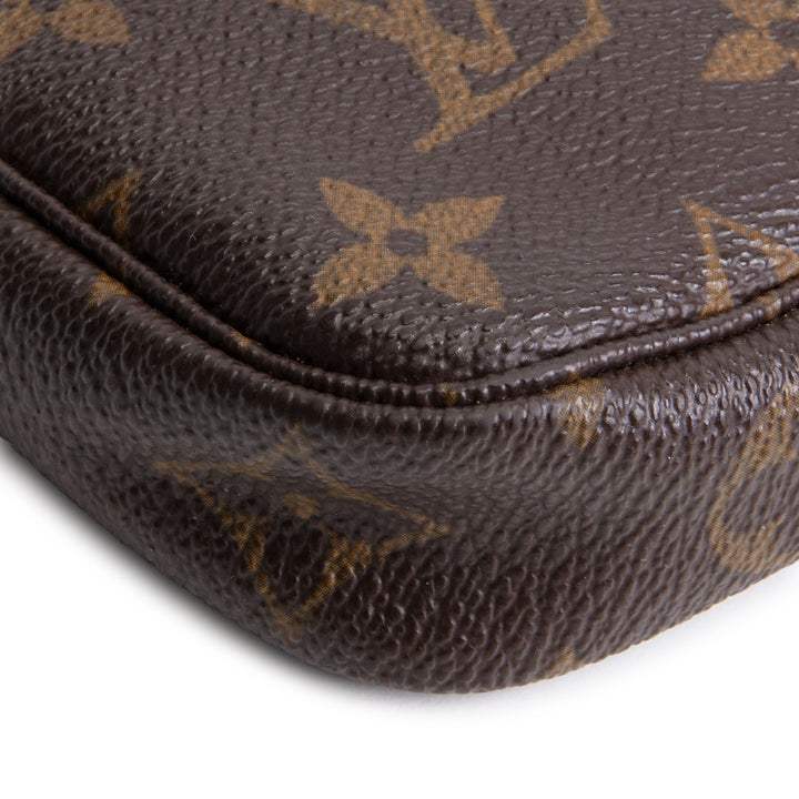 LOUIS VUITTON Monogram Pochette Accessoires Mini