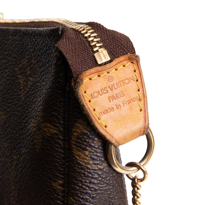 LOUIS VUITTON Monogram Pochette Accessoires Mini