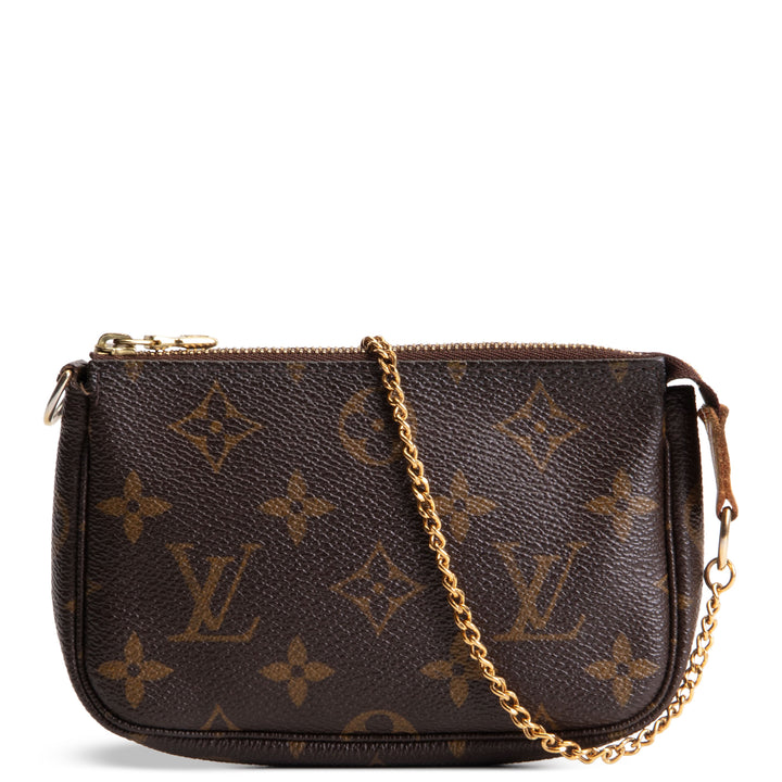 LOUIS VUITTON Monogram Pochette Accessoires Mini