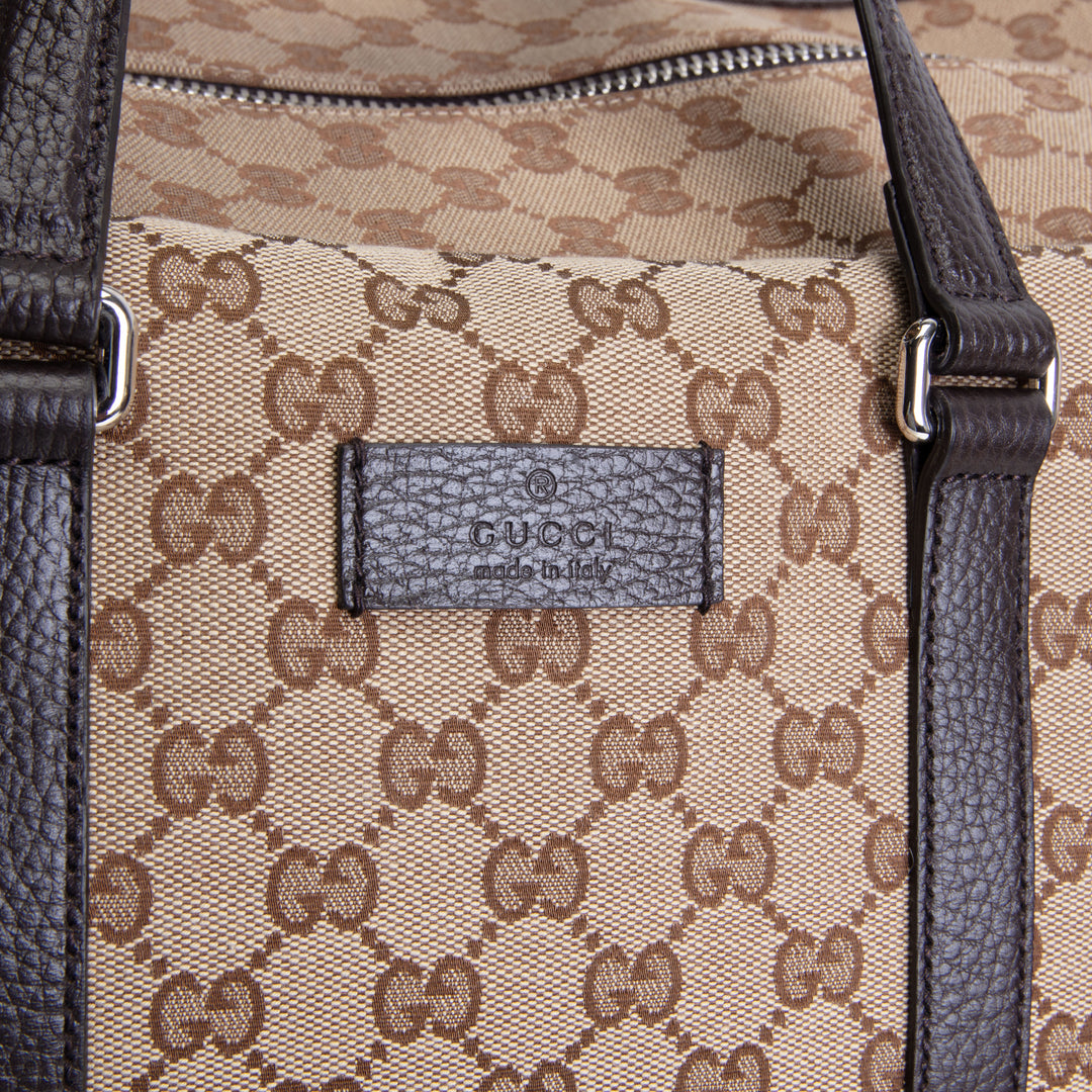 GUCCI GG Canvas Duffle