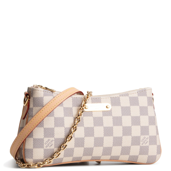 LOUIS VUITTON Liv Pochette Damier Azur - Cream/Blue