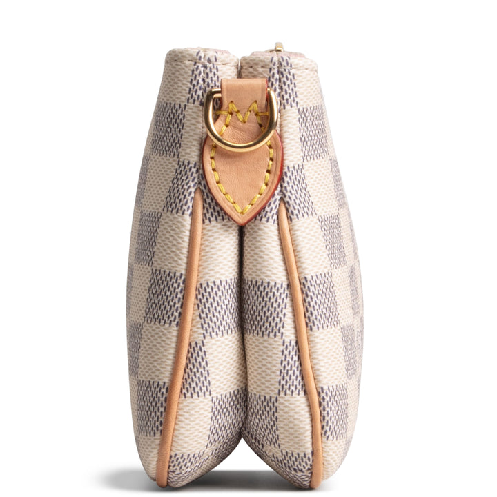 LOUIS VUITTON Liv Pochette Damier Azur - Cream/Blue