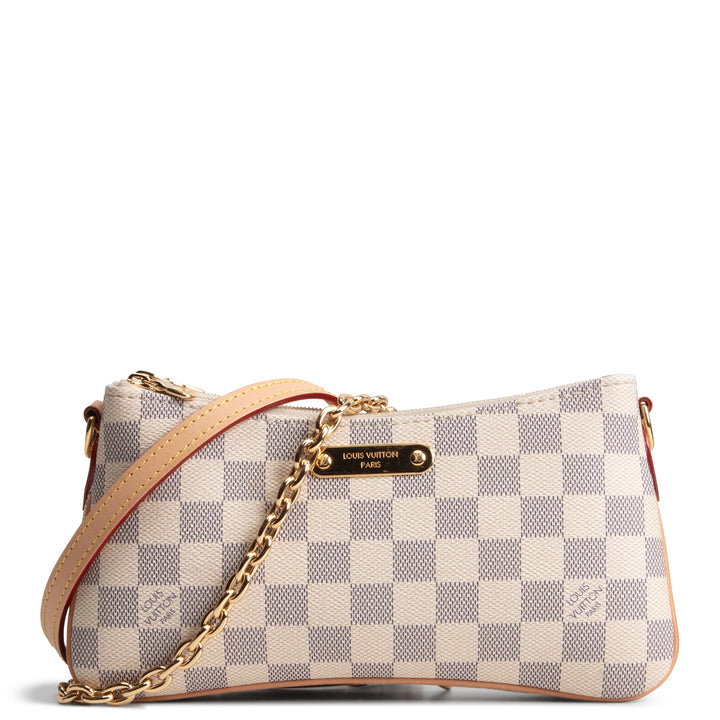 LOUIS VUITTON Liv Pochette Damier Azur - Cream/Blue