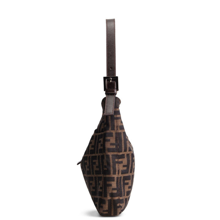 FENDI Zucca FF Hobo - Brown