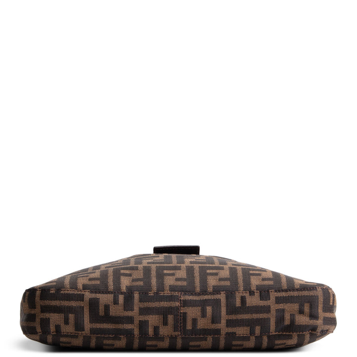 FENDI Zucca FF Hobo - Brown