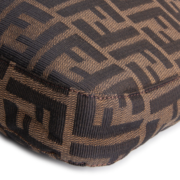 FENDI Zucca FF Hobo - Brown