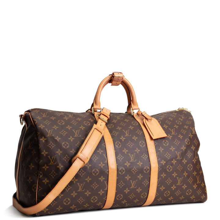 LOUIS VUITTON Vintage Monogram Keepall Bandouliere 55 OUTLET FINAL SALE