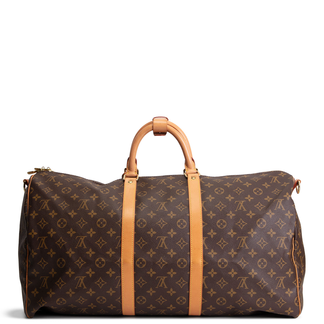 LOUIS VUITTON Vintage Monogram Keepall Bandouliere 55 OUTLET FINAL SALE