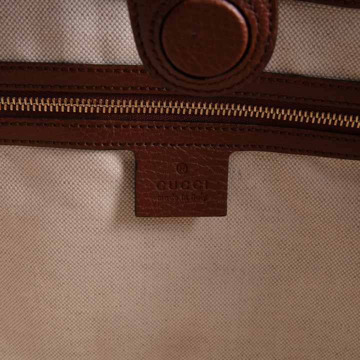 GUCCI Denim GG Monogram Ophidia Shopping Tote OUTLET FINAL SALE