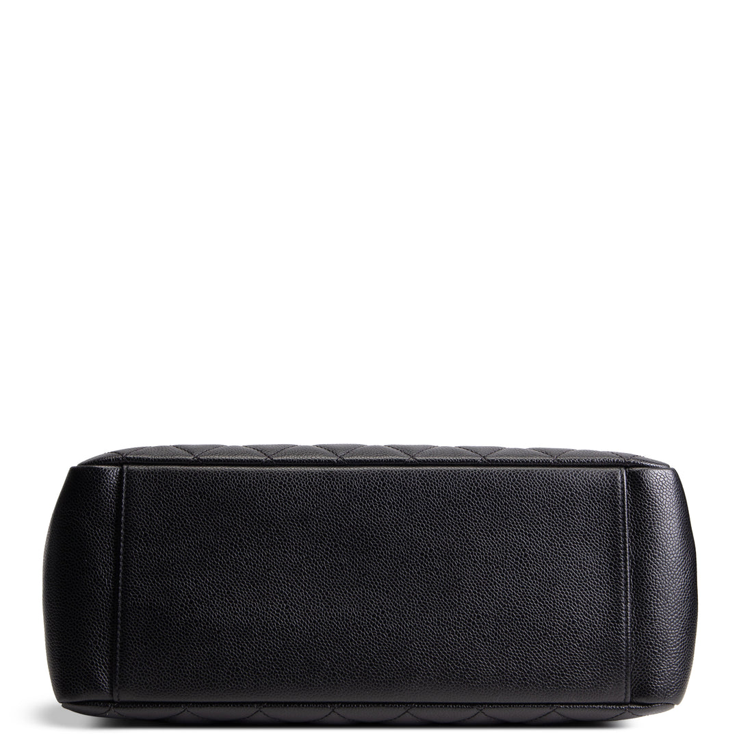 CHANEL Caviar Quilted Grand Shopping Tote - Black