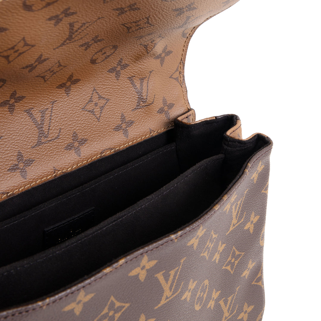 LOUIS VUITTON Monogram Reverse Pochette Metis