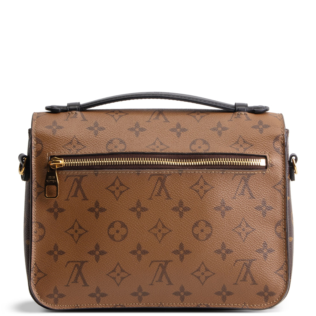 LOUIS VUITTON Monogram Reverse Pochette Metis