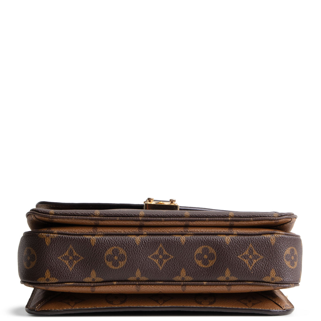 LOUIS VUITTON Monogram Reverse Pochette Metis