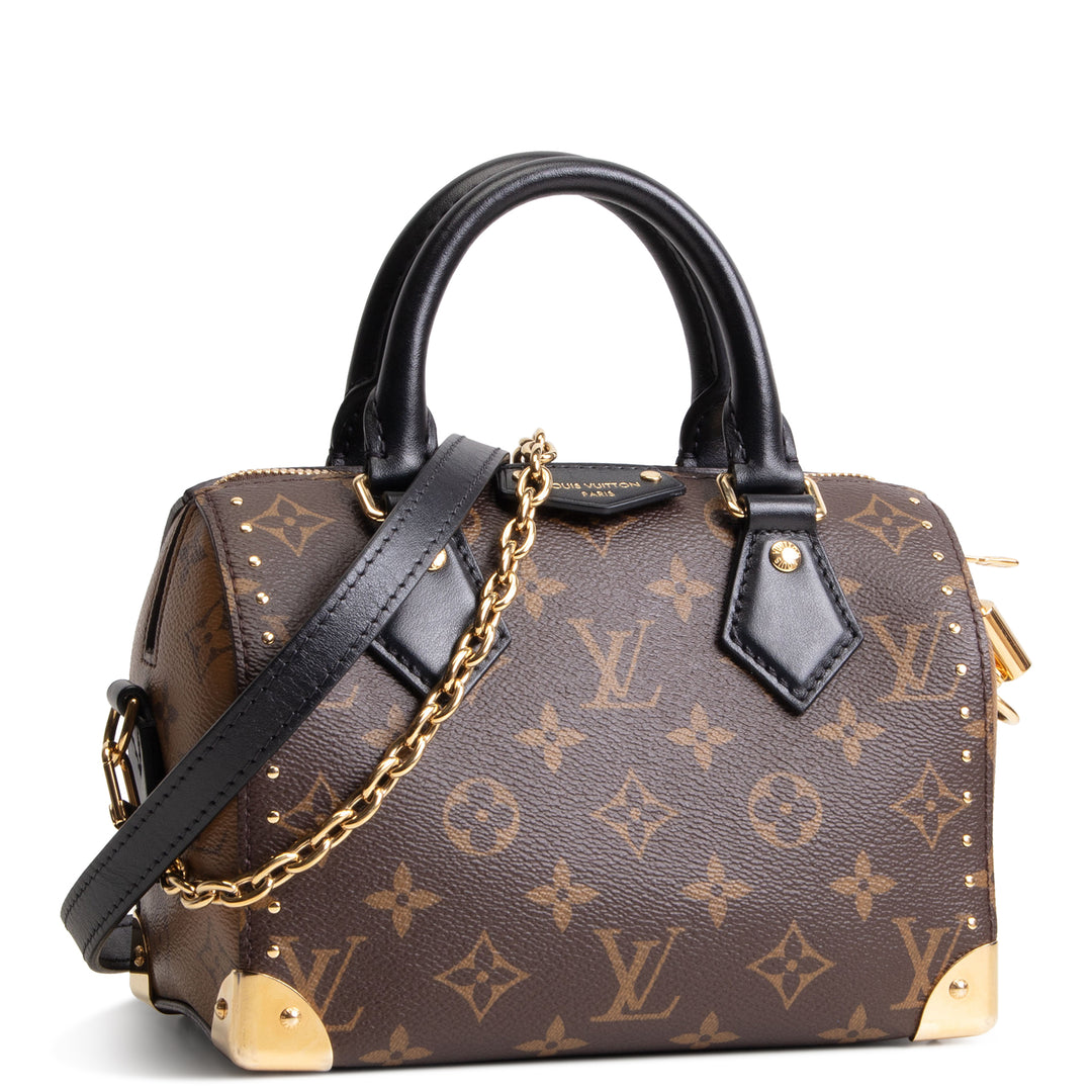 LOUIS VUITTON Reverse Monogram Speedy Trunk 20