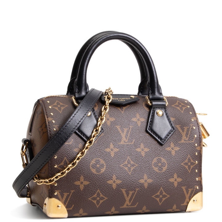 LOUIS VUITTON Reverse Monogram Speedy Trunk 20