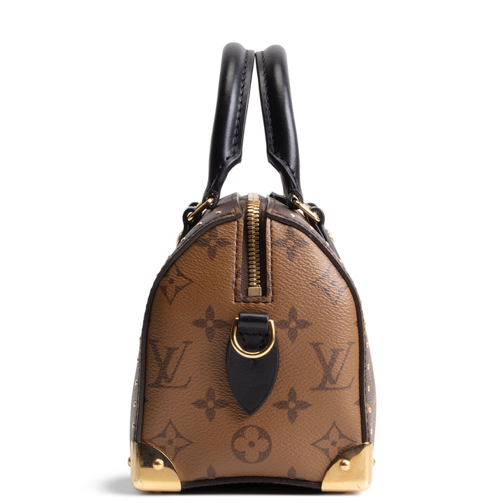 LOUIS VUITTON Reverse Monogram Speedy Trunk 20