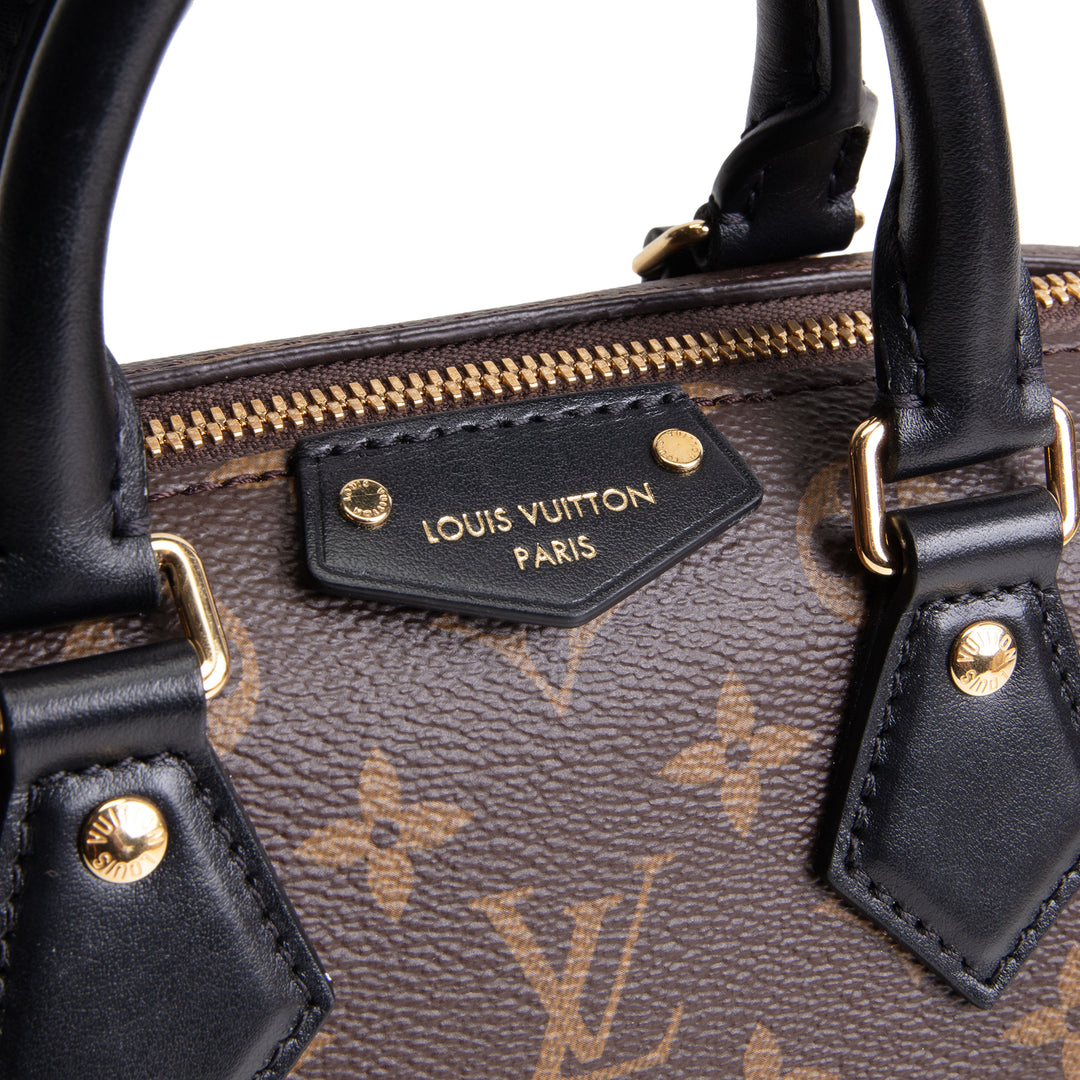 LOUIS VUITTON Reverse Monogram Speedy Trunk 20