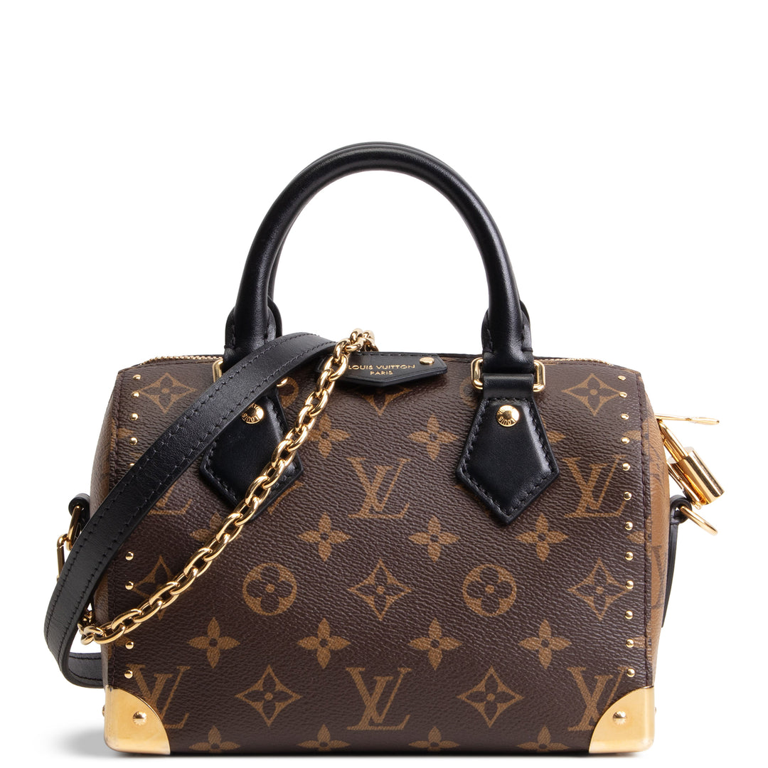 LOUIS VUITTON Reverse Monogram Speedy Trunk 20