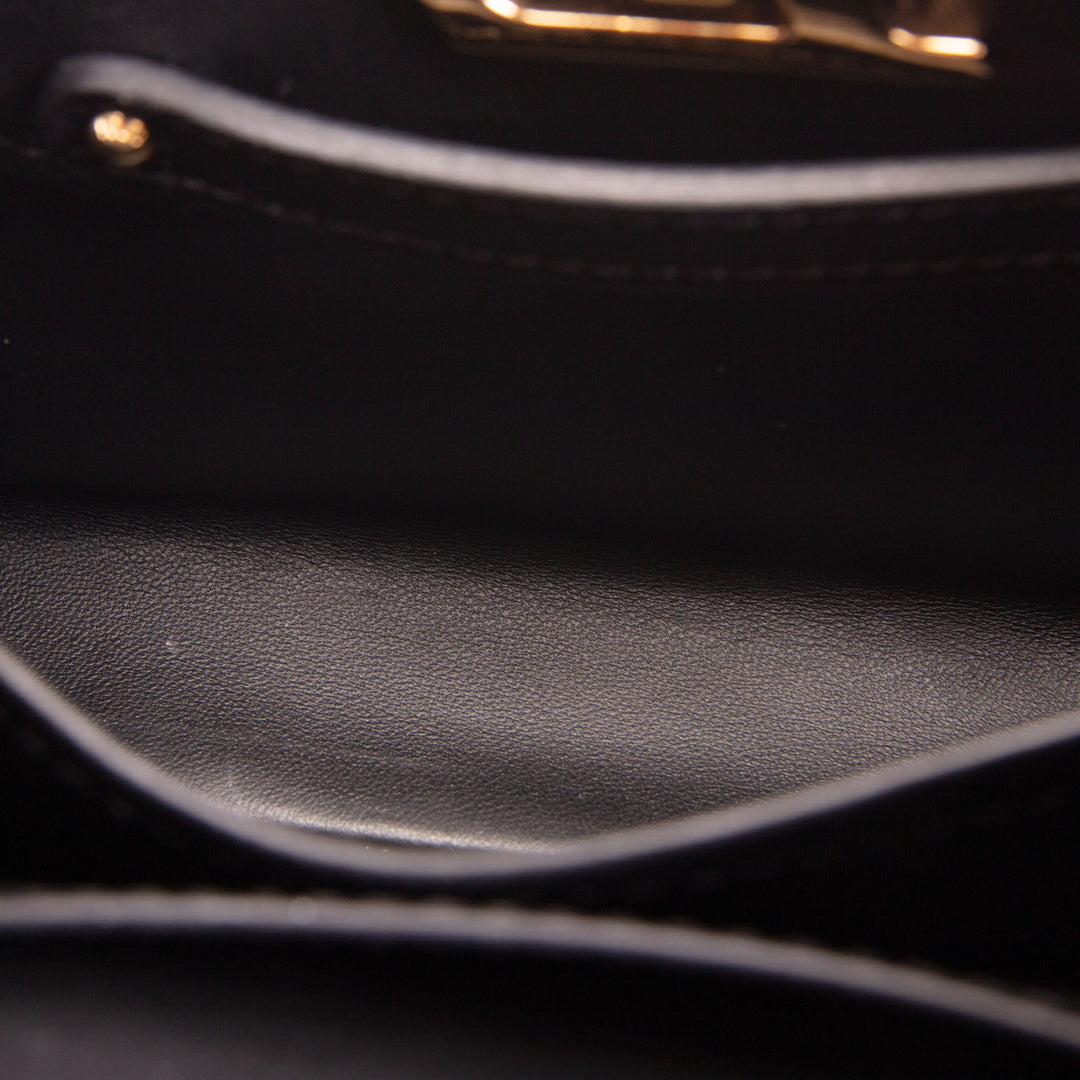 LOUIS VUITTON Beaded Mini Capucines - Black