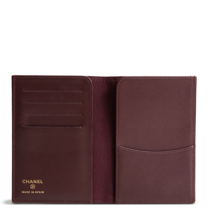 CHANEL Classic Passport Cover - Quilted Caviar