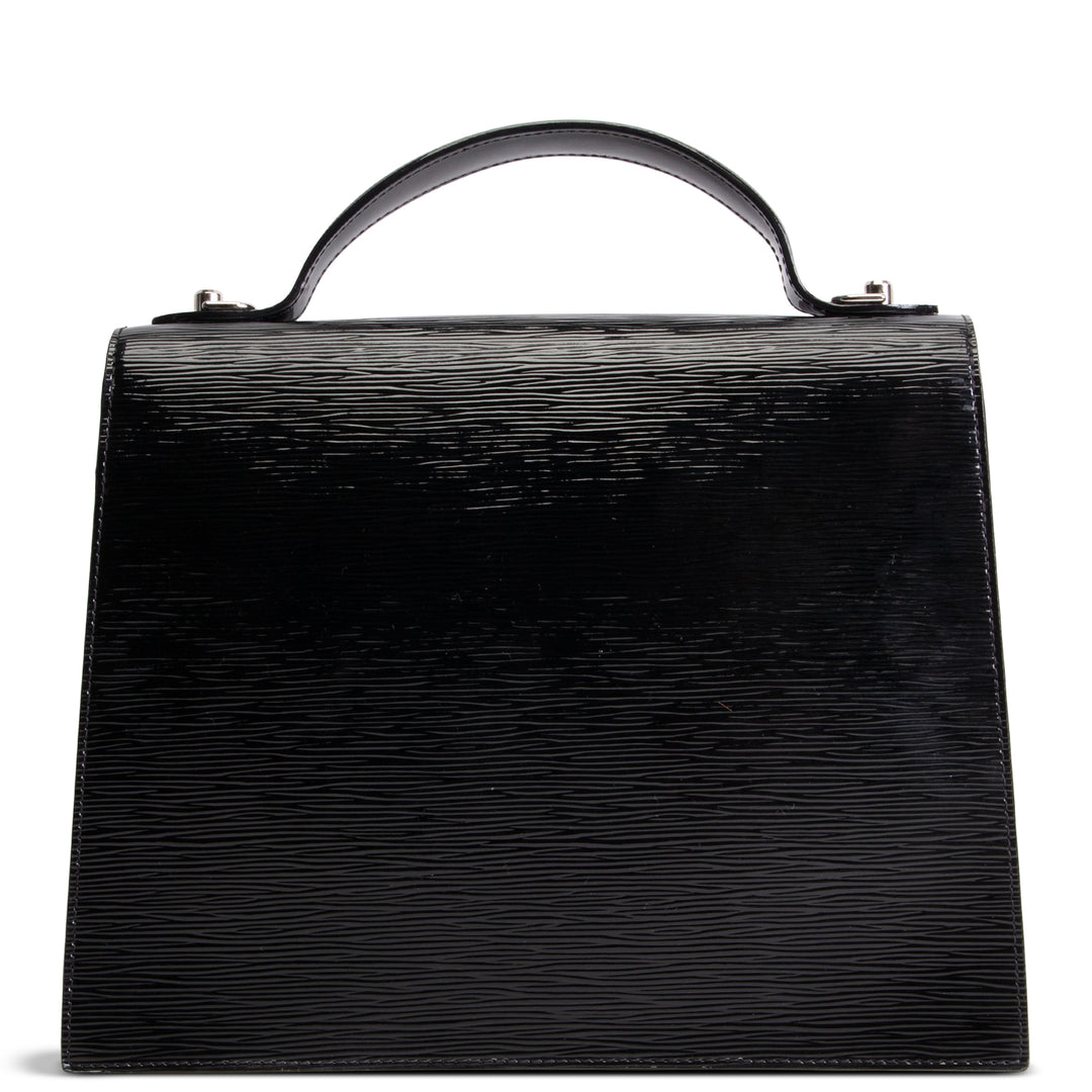 LOUIS VUITTON Epi Electric Sevigne Satchel GM - Black