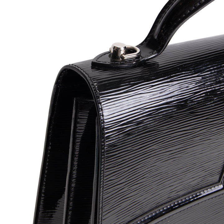 LOUIS VUITTON Epi Electric Sevigne Satchel GM - Black