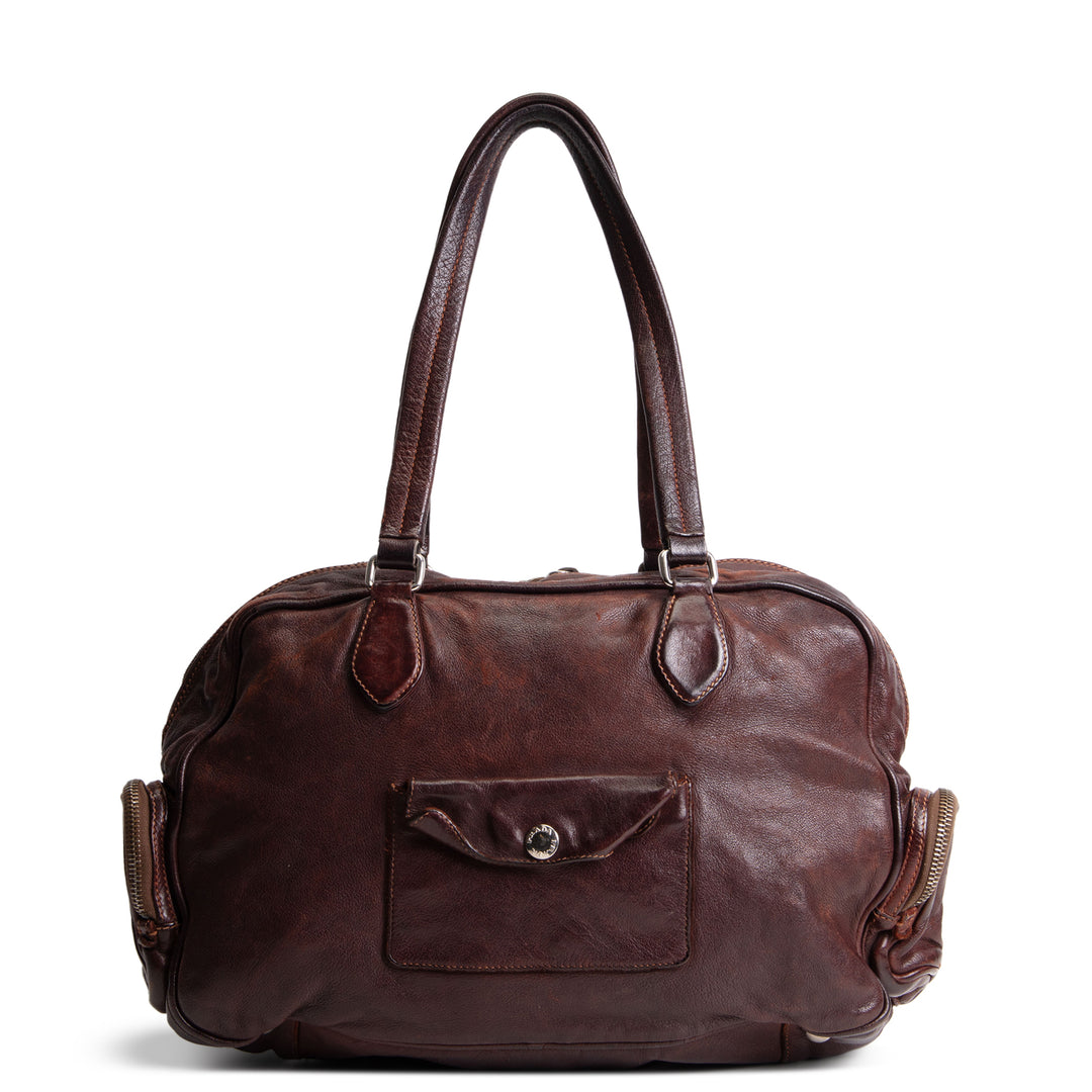 PRADA Washed Bouletto Bag OUTLET FINAL SALE
