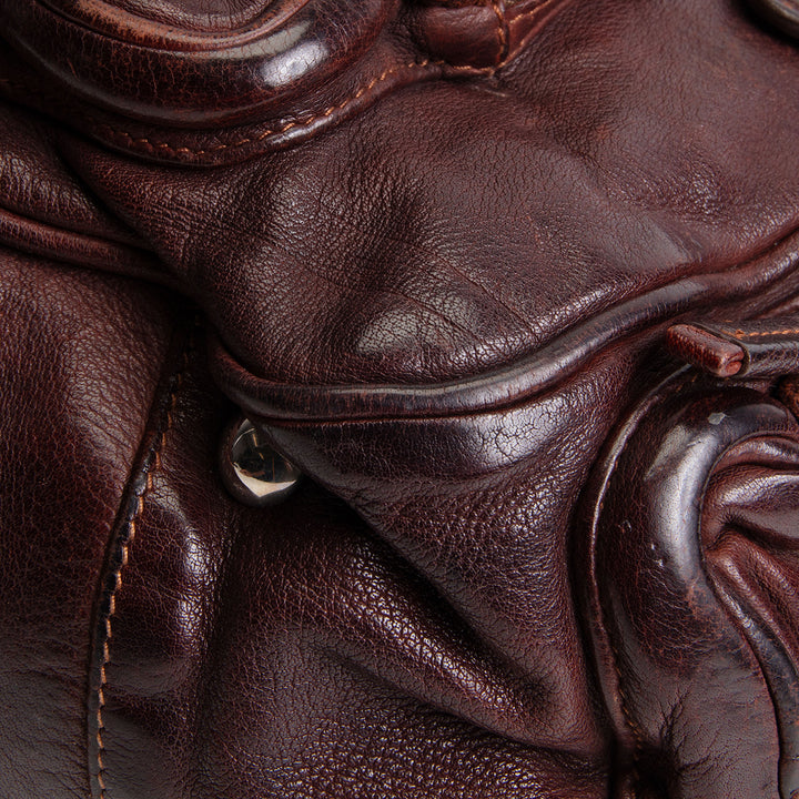 PRADA Washed Bouletto Bag OUTLET FINAL SALE