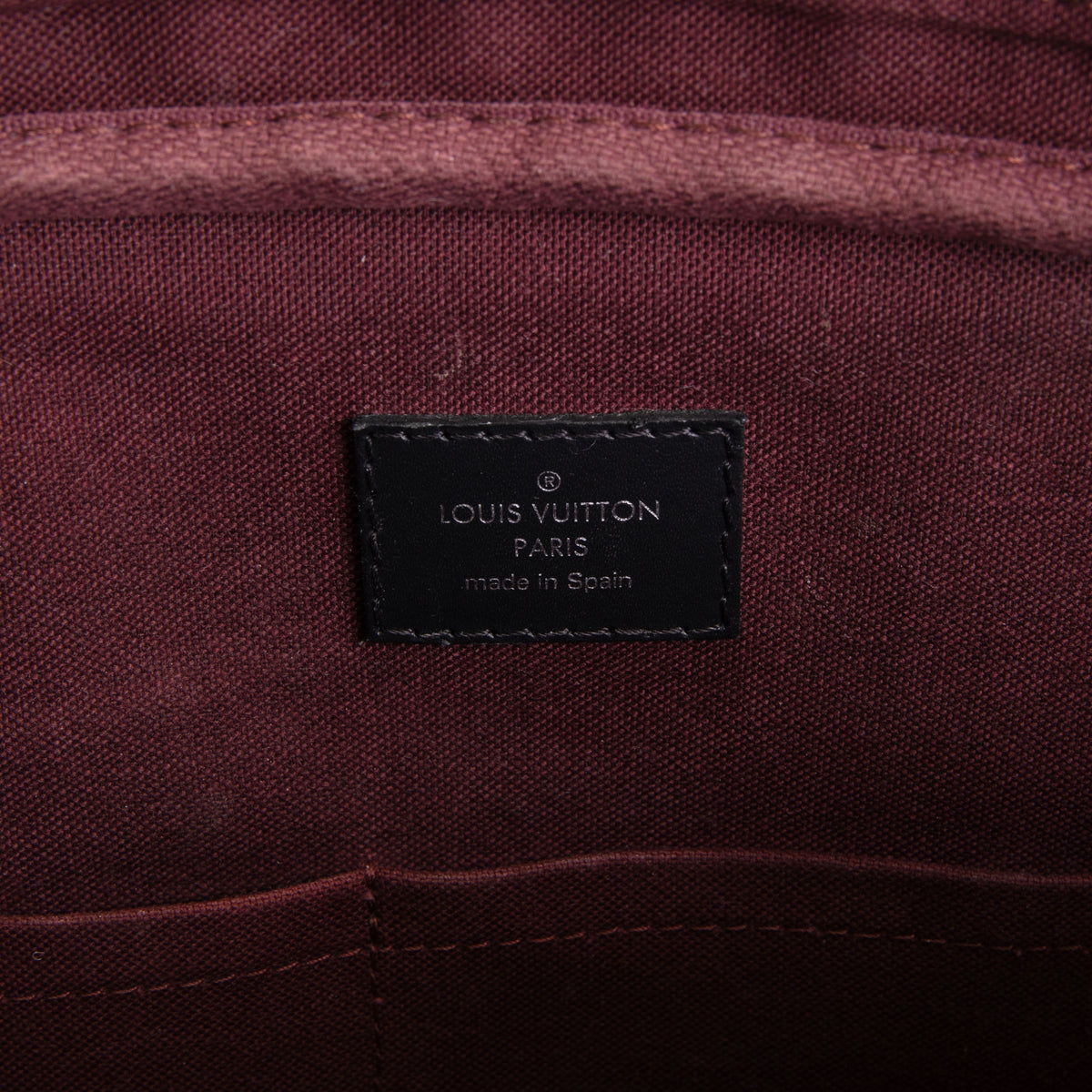 LOUIS VUITTON Monogram Macassar Porte-Document Voyage PM