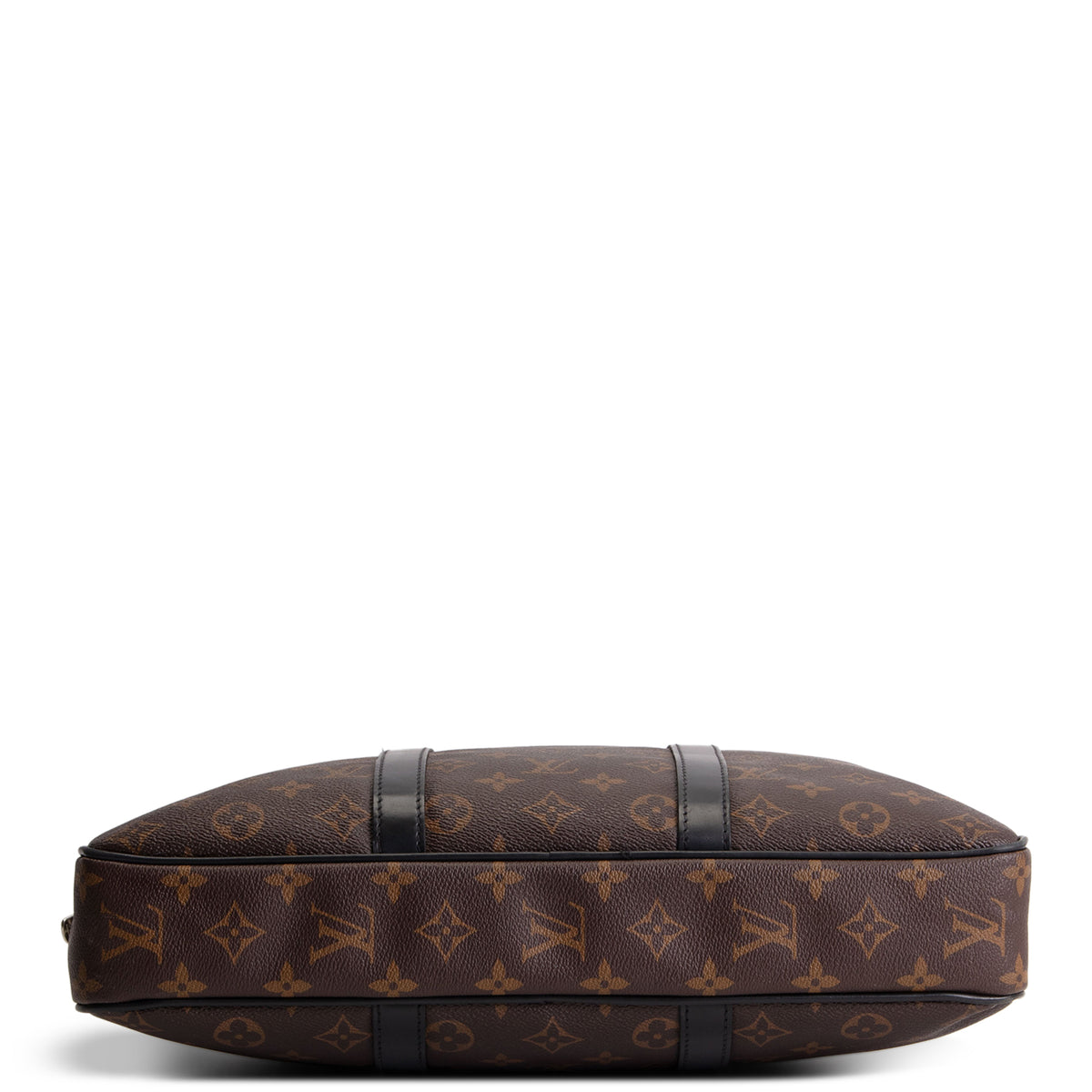 LOUIS VUITTON Monogram Macassar Porte-Document Voyage PM