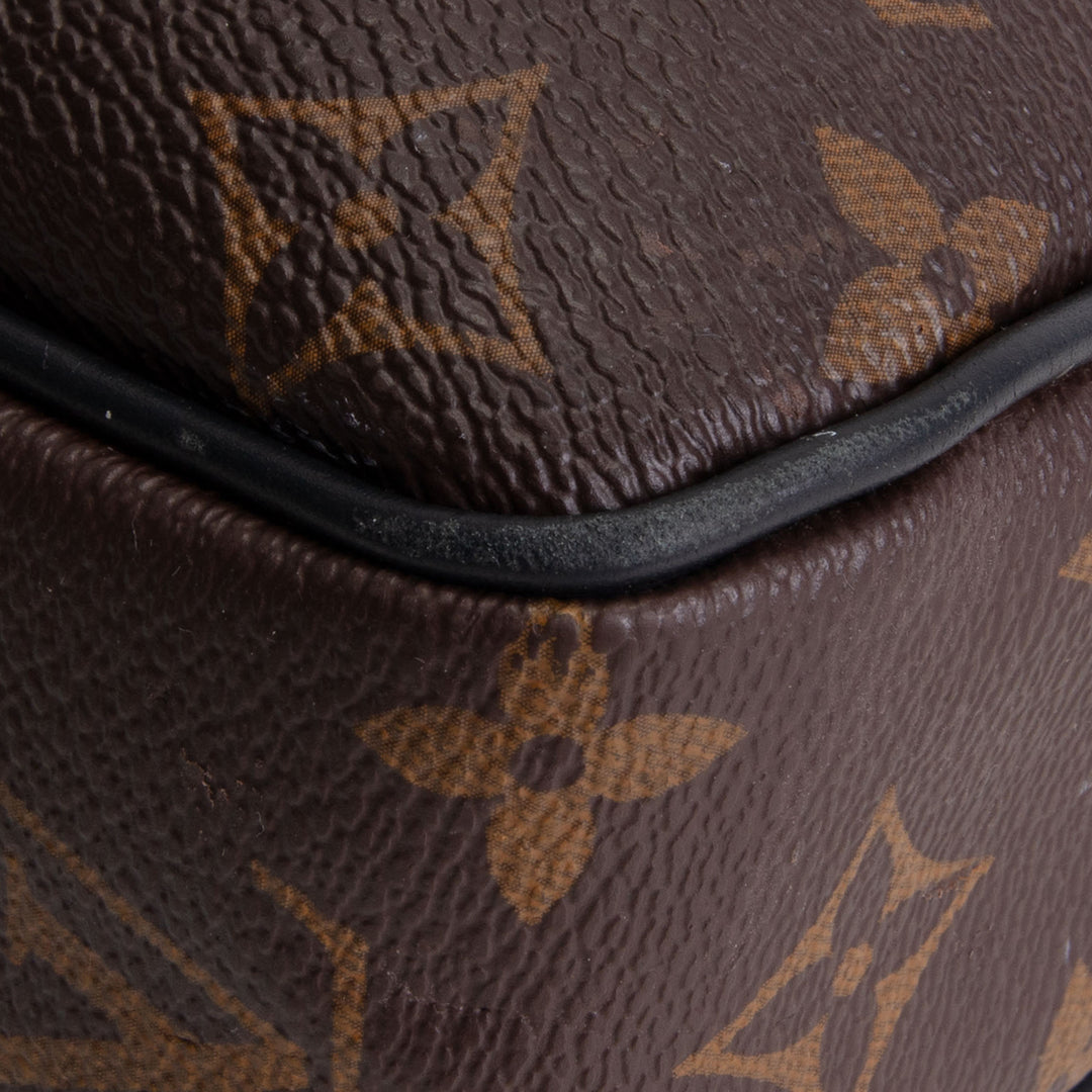 LOUIS VUITTON Monogram Macassar Porte-Document Voyage PM