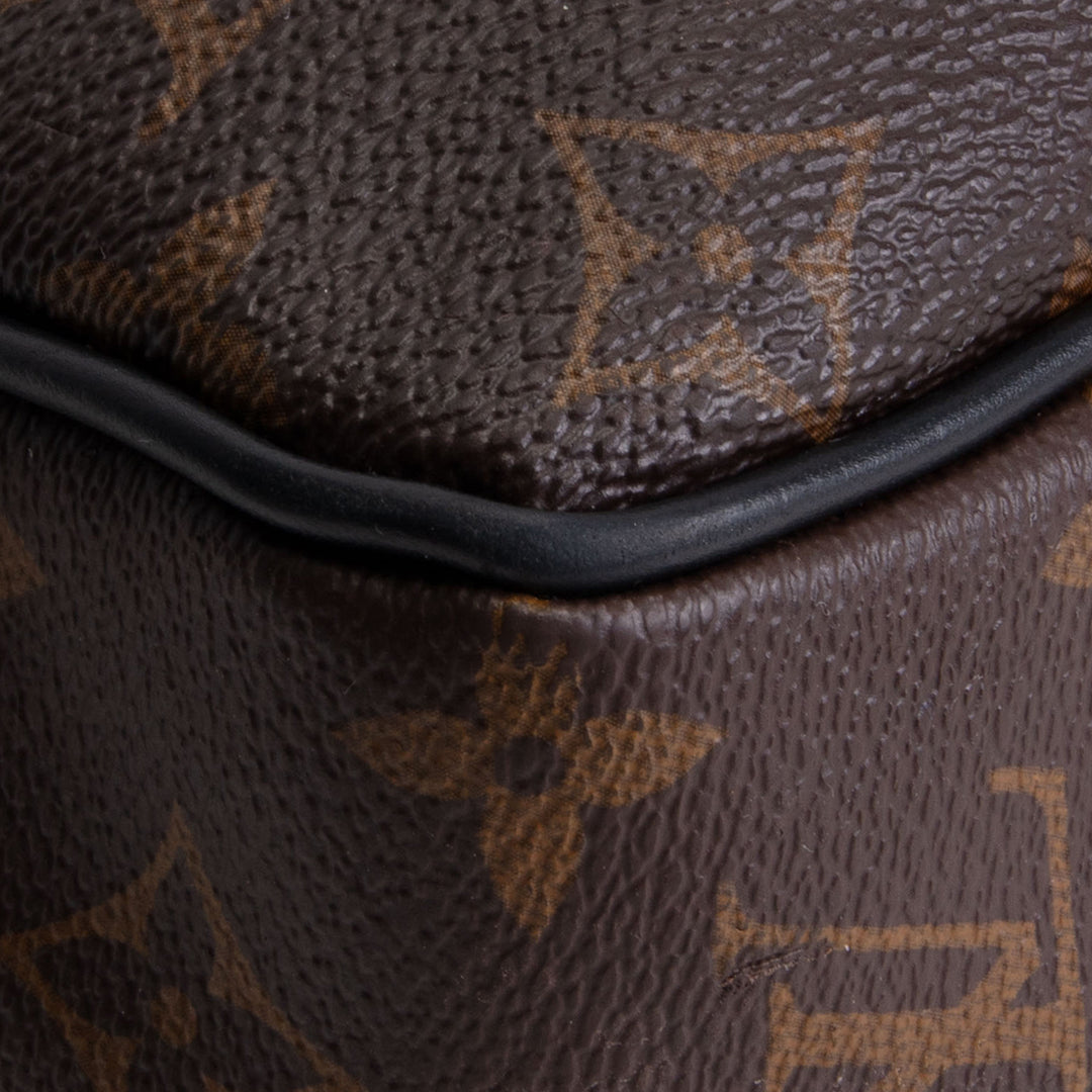 LOUIS VUITTON Monogram Macassar Porte-Document Voyage PM