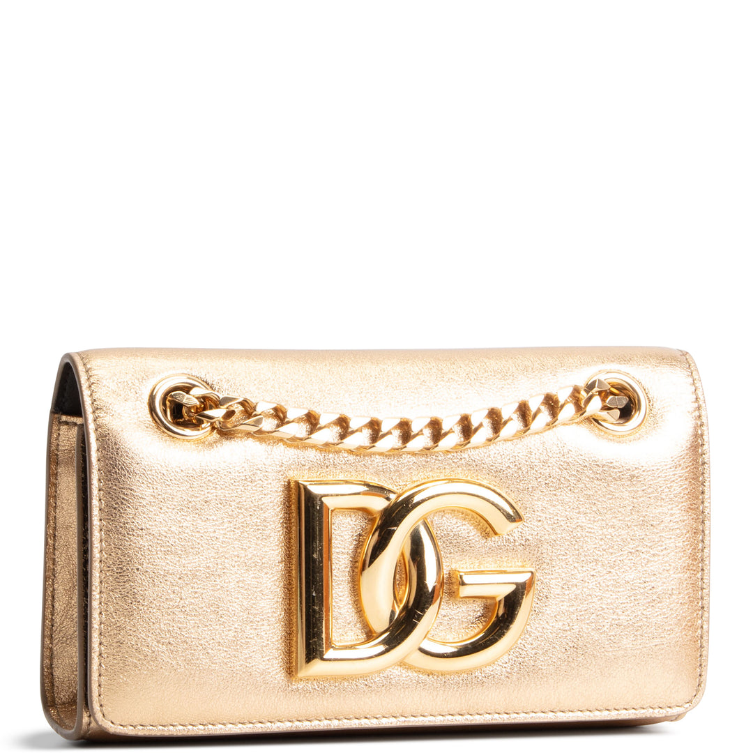 DOLCE & GABANNA DG Millennial Crossbody - Gold