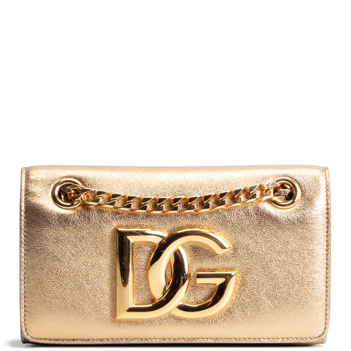 DOLCE & GABANNA DG Millennial Crossbody - Gold