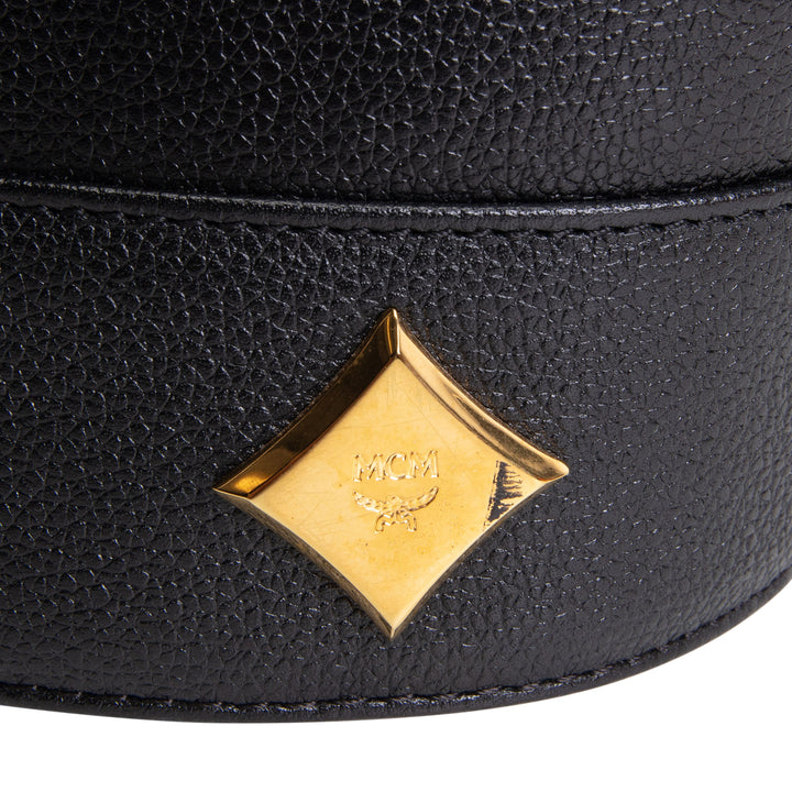 MCM Top Handle Bucket Bag - Leather