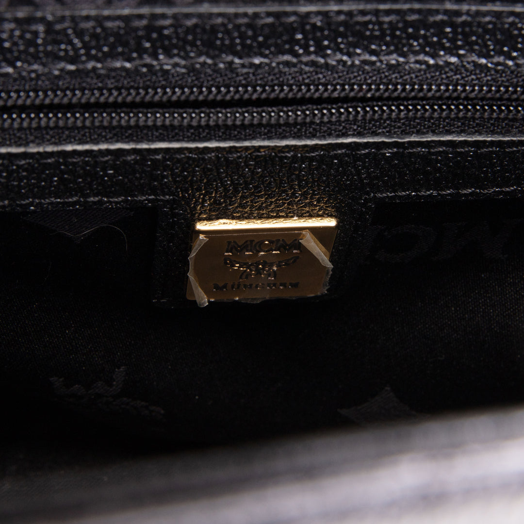 MCM Top Handle Bucket Bag - Leather