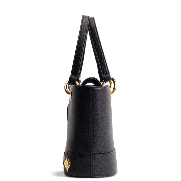 MCM Top Handle Bucket Bag - Leather
