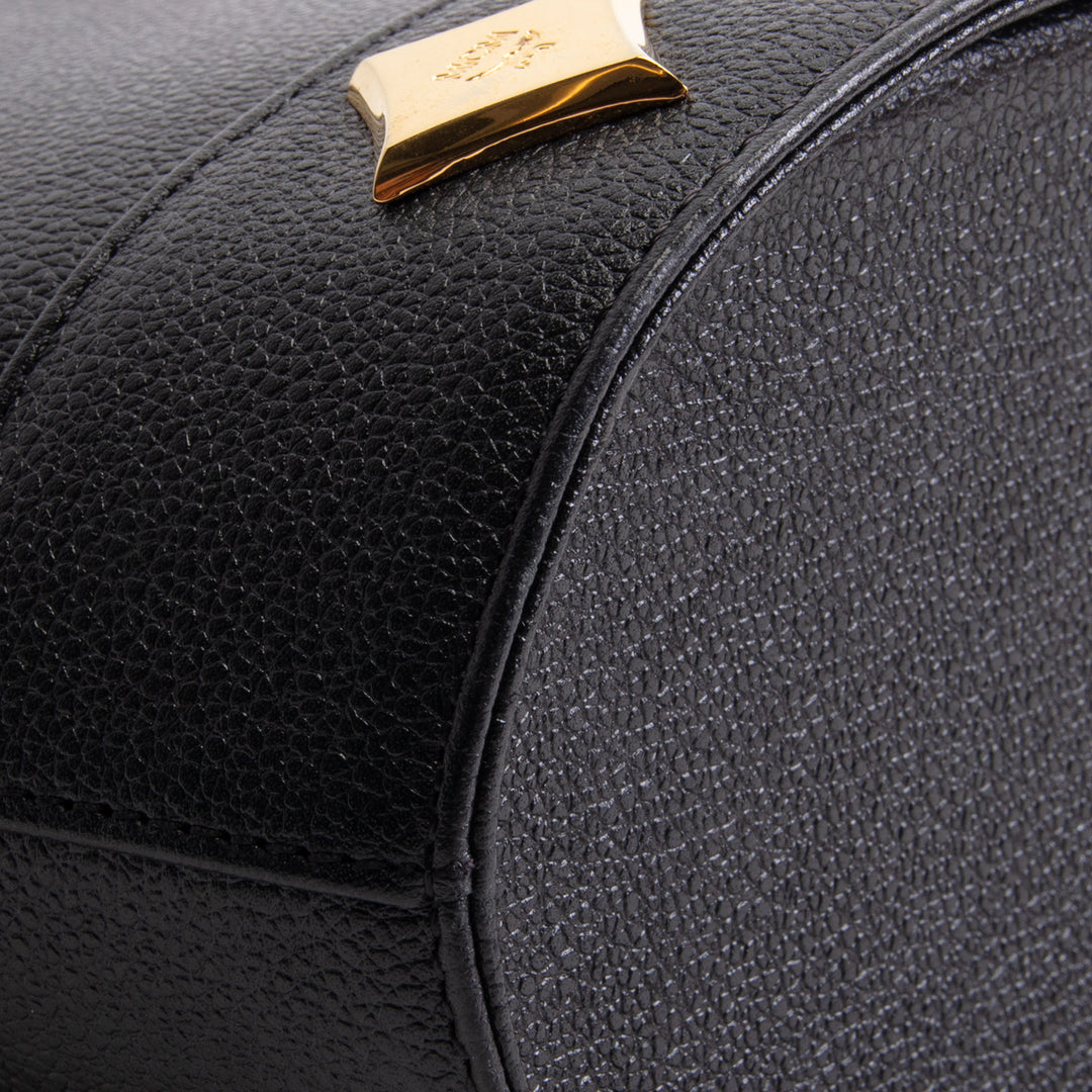 MCM Top Handle Bucket Bag - Leather