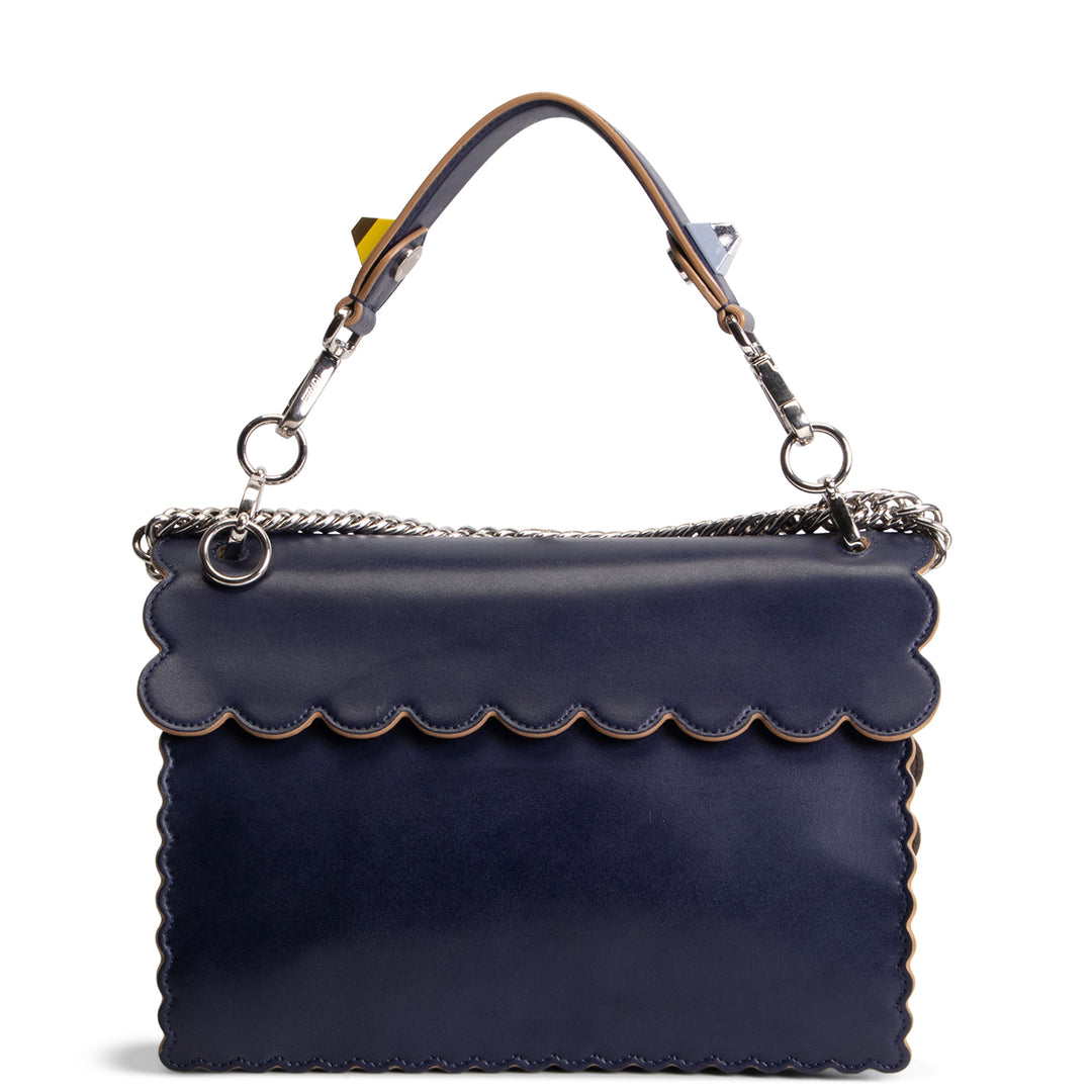 FENDI Kan Scalloped Tote Bag