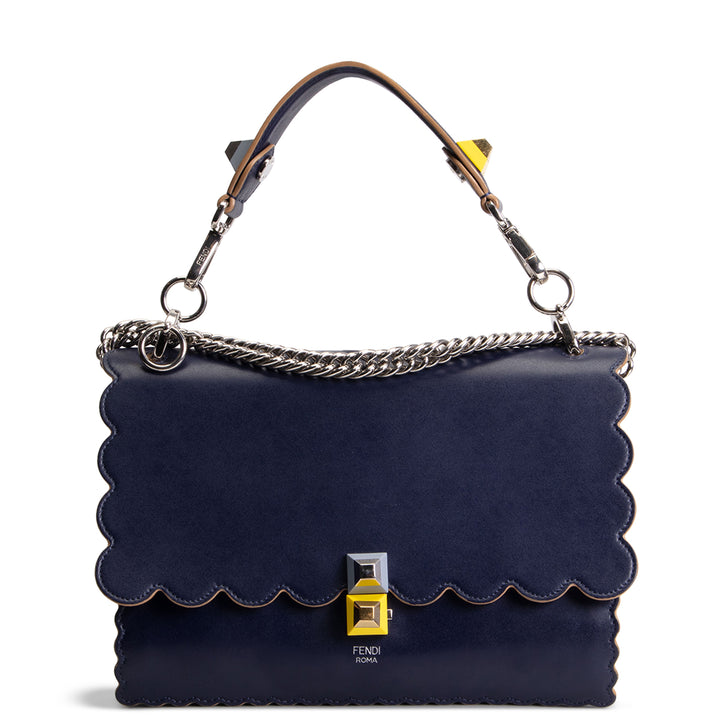 FENDI Kan Scalloped Tote Bag