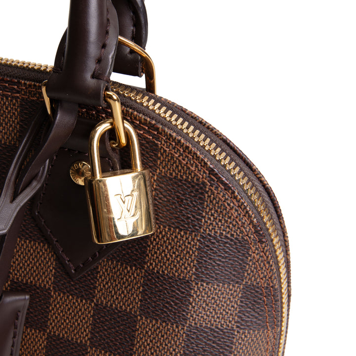 LOUIS VUITTON Alma BB Damier Ebene