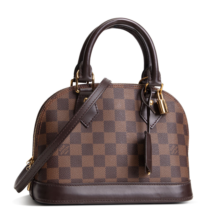 LOUIS VUITTON Alma BB Damier Ebene